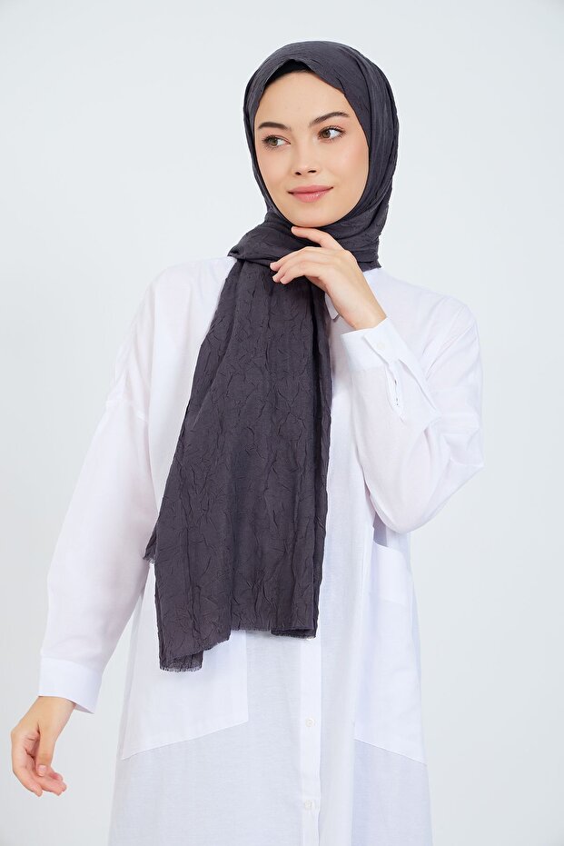 Premium Bamboo Crinkle Scarf - Lightweight &