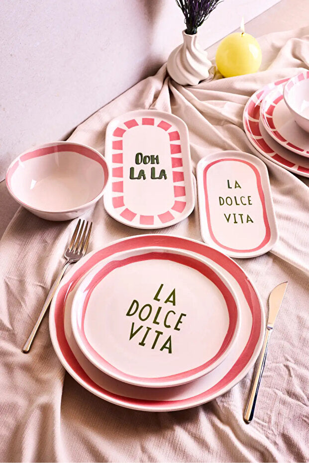 La Dolce Vita 8-Piece Dinnerware Set for 2