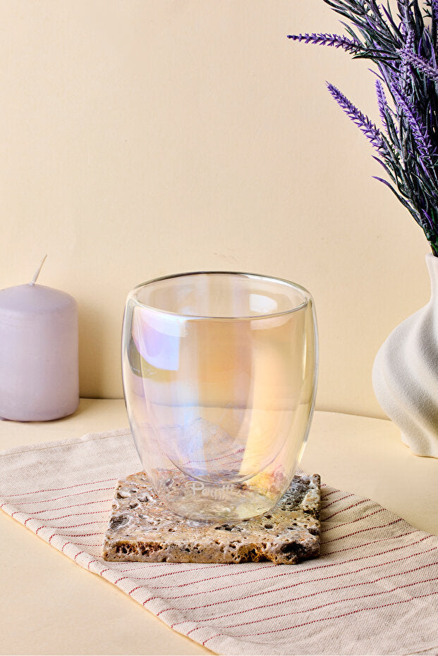 Colors Double Walled Glass - 300ml Insulated Design