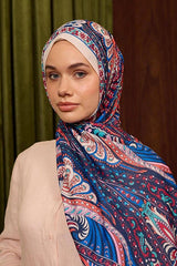 Colección Marrakech Chal de Algodón Suave - Azul Marino