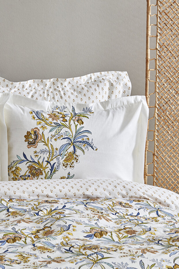 Set copripiumino doppio Indra 100% cotone - 200x220 cm