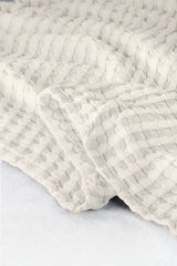 100% Cotton Waffle Bedspread - 200x230 cm Double Pike