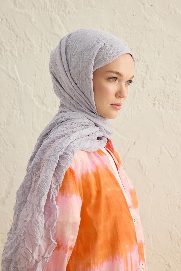 Voile Crinkle Shawl - Lightweight & Wrinkle-Free ()