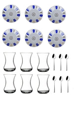 Pasabahce Premium 18-Piece Turkish Coffee & Tea Glass Set