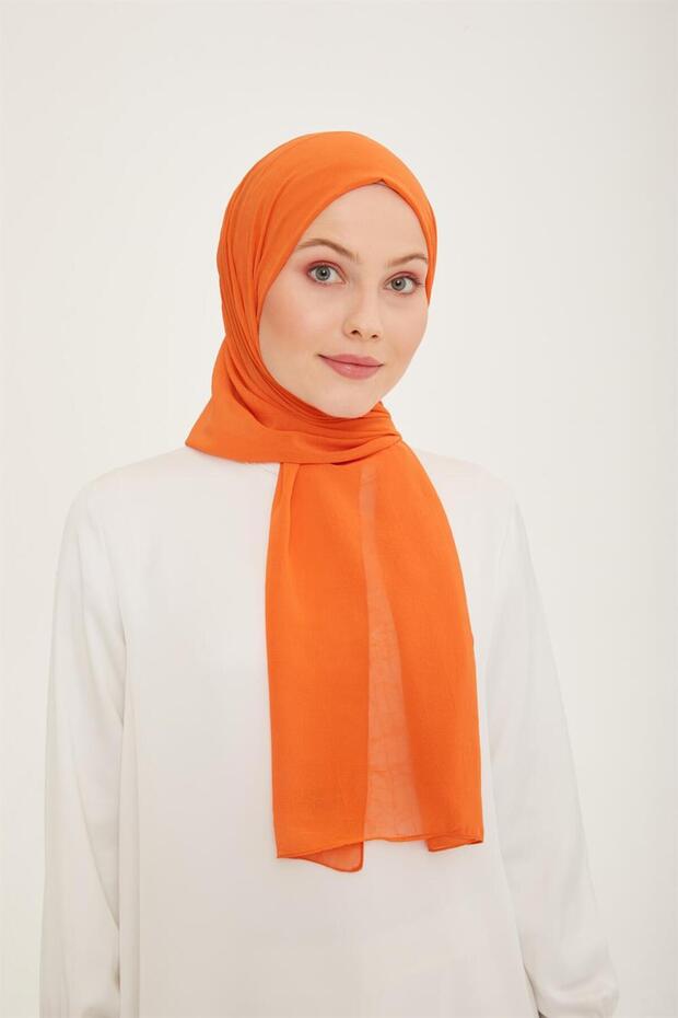 Trend Crinkle Chiffon Scarf - Lightweight & No-Iron ()