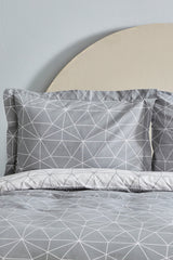 Colby 100% Cotton Double Duvet Cover Set - 4 Piece