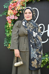 Flora Floral Shawl - Breathable & Non-Slip