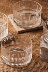 Elegant Glass Serving Bowls - 4-Piece 220ml Set