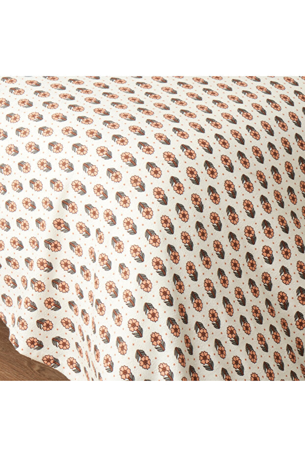 Jane Cotton Printed Quilted Blanket - 200x220 cm