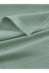 Double Waffle Bedspread - 100% Organic Cotton, 200x230cm