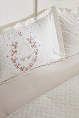 Sonya Double Duvet Cover Set - 100% Cotton Floral