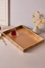 Turin Rose Rectangular Serving Tray - 33x45 cm