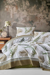 Helen Double Cotton Pike Bedspread - 200x220cm Green