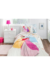 Princess Time Single Duvet Cover Set - 100% Cotton