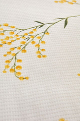 Loretta 100% Cotton Double Pique Set - Mimosa Floral