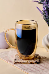 Amber Double Wall Latte Mug - 450ml