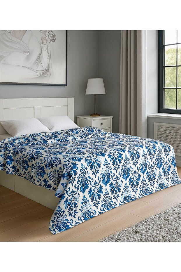 Cotton Double Pike - Mediterranean Design 210x230 cm
