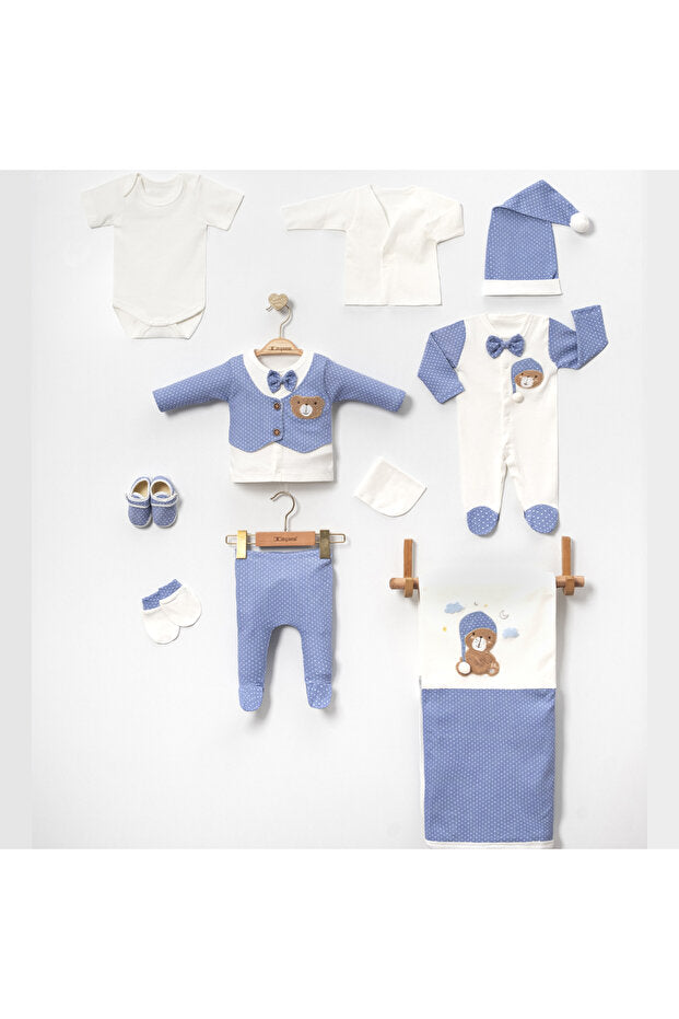 Baby Bear 10-Piece Newborn Hospital Exit Clothing Set