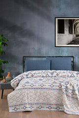 Anatolia 100% Cotton Double Pike - 200x230 cm Summer Bedspread