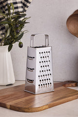 20 cm 4-Sided Stainless Steel Box Grater for Cheese & Vegetables
