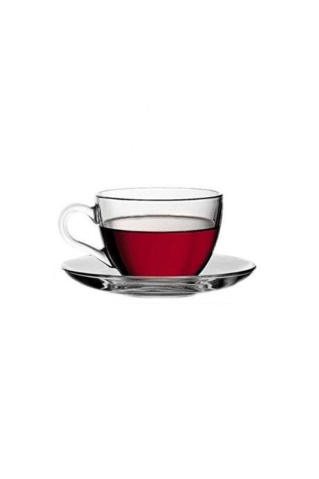 Pasabahce Professional Turkish Tea & Coffee Glassware Set - 238ml | 12-Piece