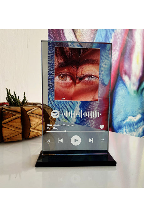 Personalized Music Code Plaque - Custom Song Display Gift