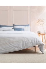 Niort Double Size 100% Cotton Ranforce Duvet Cover Set - Beige