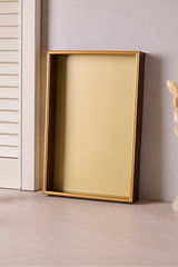 Turin Gold Rectangular Serving Tray 22x33 cm