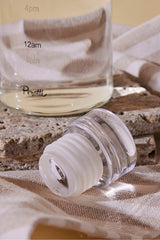 Borosilicate Glass Water Bottle with Time Markers - 500ml