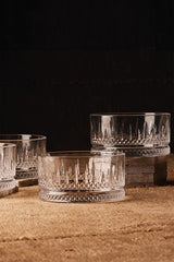 Lisboa Elegant Glass Bowls - Set of 4, 220ml Each