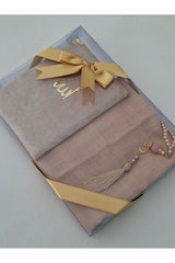 Yasin Shawl & Pearl Tasbih Gift Set