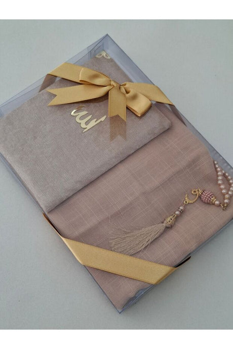 Yasin Shawl & Pearl Tasbih Gift Set