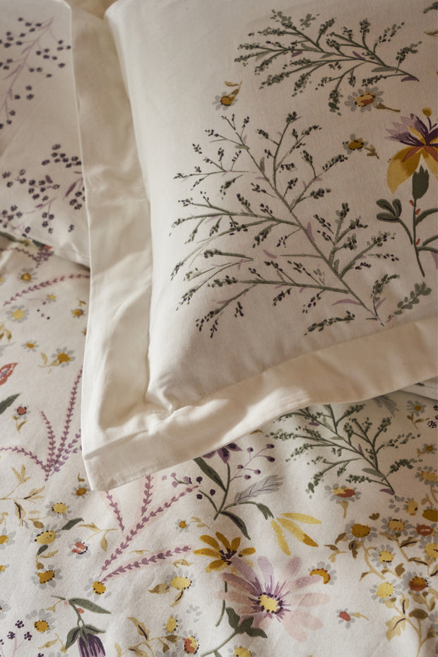 Set copripiumino doppio Lussi Yellow 100% cotone