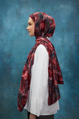Chal de la serie Soft Rose - Rojo