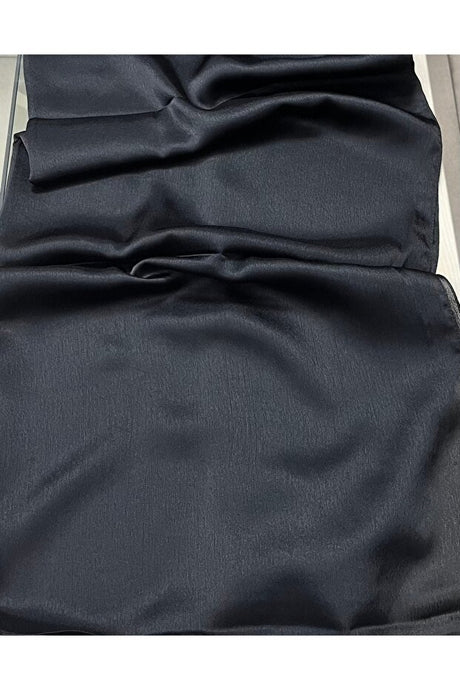 Jan Jan Black Chiffon Shawl for Elegant Daily & Special Occasions