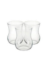 Pasabahce Professional Turkish Samovar Tea Glasses - 285ml (9.6oz) - Set of 3
