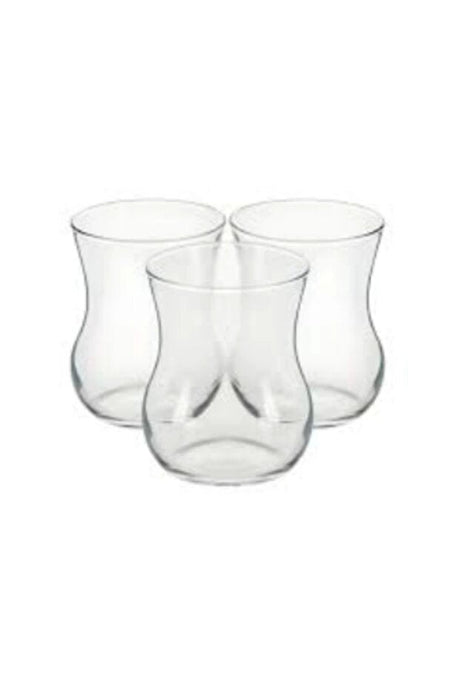 Pasabahce Professional Turkish Samovar Tea Glasses - 285ml (9.6oz) - Set of 3
