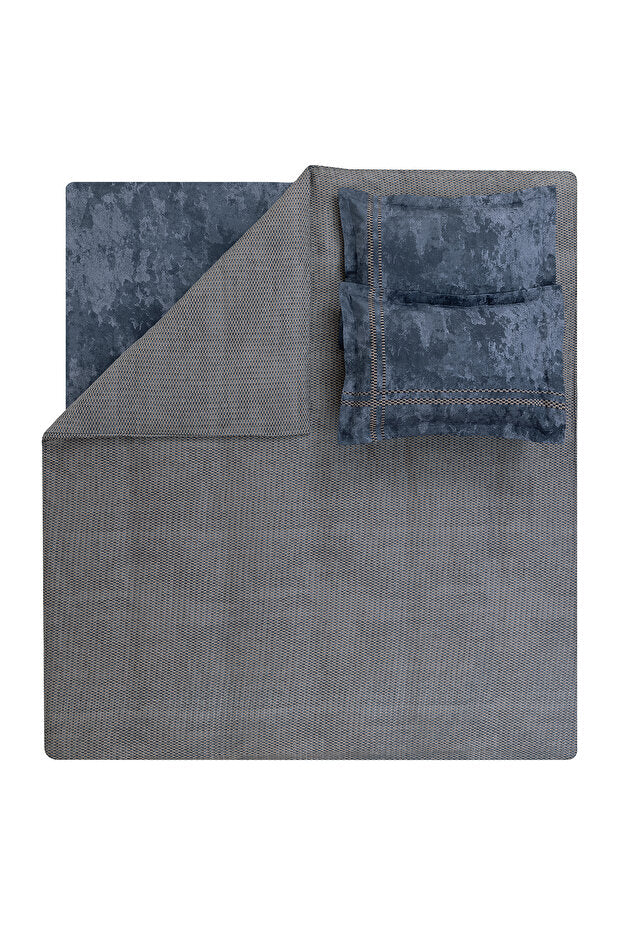 Fayel Double Sateen Duvet Cover Set - 100% Cotton, 79 TC