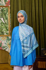 Colección Marrakech Chal Suave - Azul Hielo