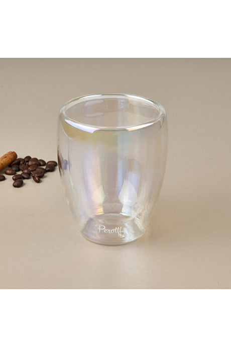 Iridescent Double Walled Borosilicate Glass - 350ml