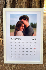 Personalized Photo Calendar Frame - May 2023 Special Gift