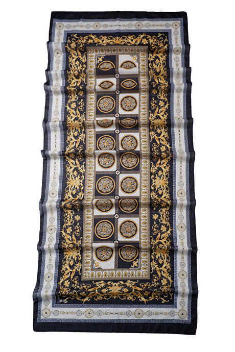 Retro Ethnic Cotton Shawl - Breathable & Stylish