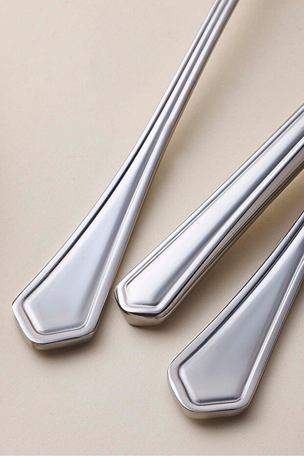18-Piece Stainless Steel Flatware Set for 6 People