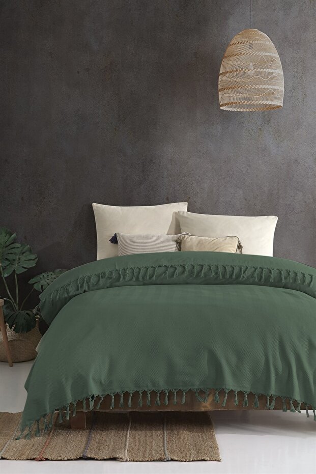 Sidney Double Cotton Pique Bedspread - 200x230 Cm