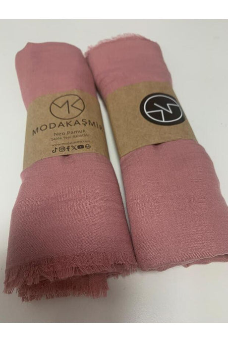 Neo Soft Cotton Scarf - Pink