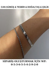 Italian Double Bracelet Set - Durable Steel for Couples