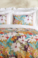 Lumire 100% Cotton Double Duvet Cover Set - Multicolor