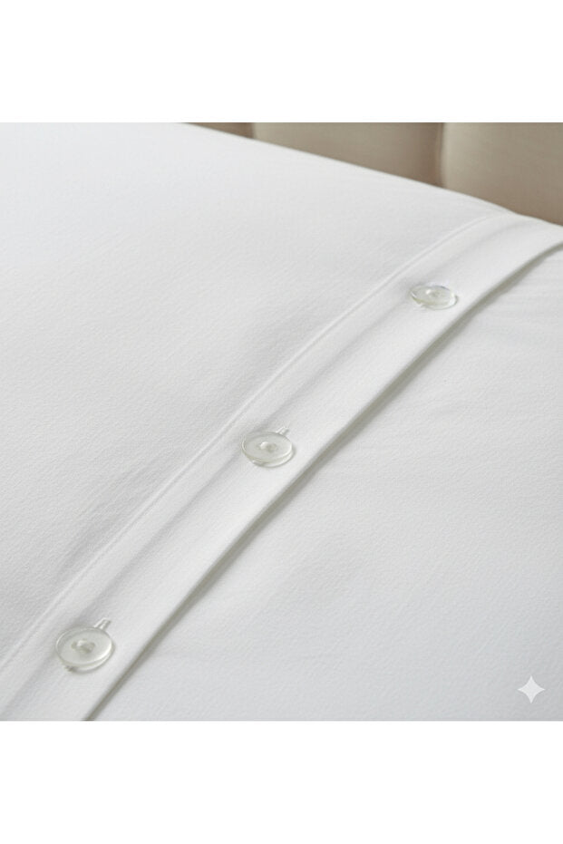 Soft Elegance 100% Cotton Single Size Duvet Cover Set