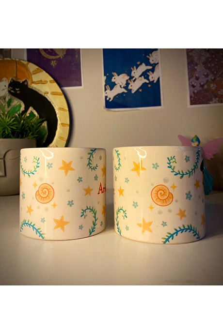 Ariel & Prince Eric Couple's Mugs - Disney The Little Mermaid 2 x 250ml Set