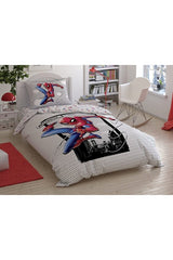 Official Spiderman Single Duvet Cover Set - 100% Cotton